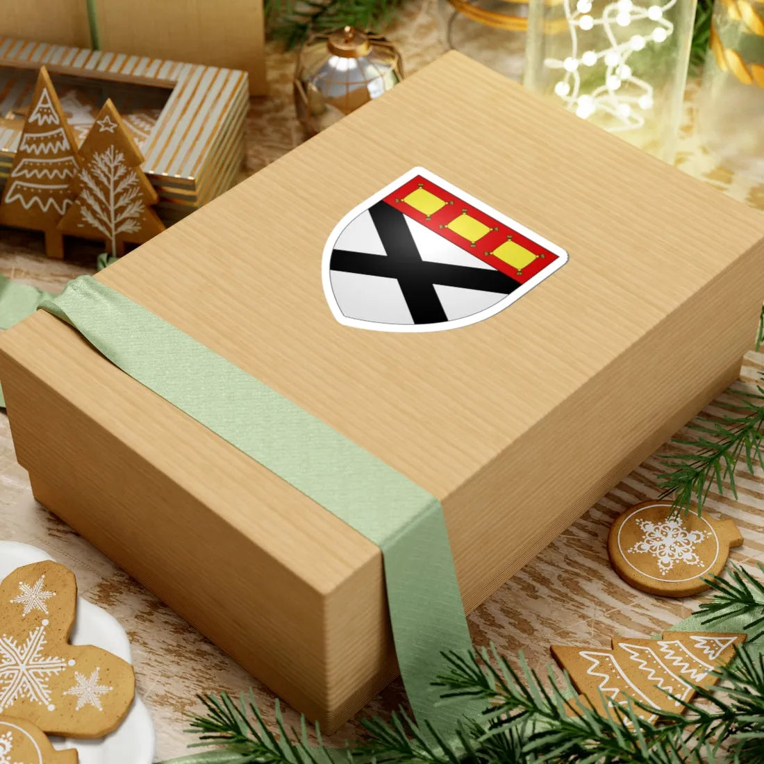 Johnstone arms (Scotland) (Coat of Arms) STICKER Vinyl Kiss-Cut Decal - The Sticker Space