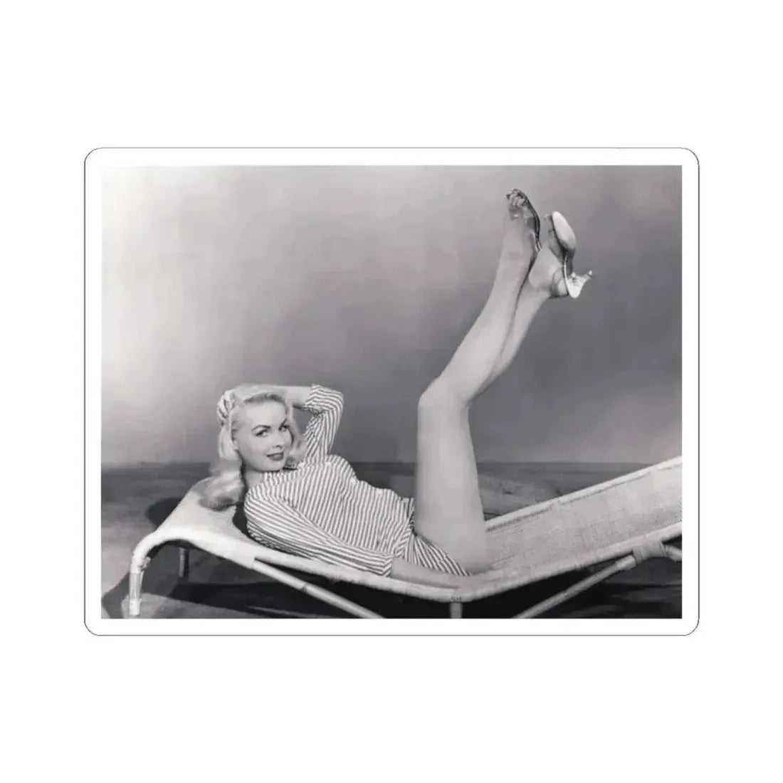 Joi Lansing #175 (Vintage Female Icon) STICKER Vinyl Kiss-Cut Decal 2 Inch White - The Sticker Space