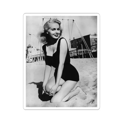 Joi Lansing #176 (Vintage Female Icon) STICKER Vinyl Kiss-Cut Decal 3 Inch White - The Sticker Space