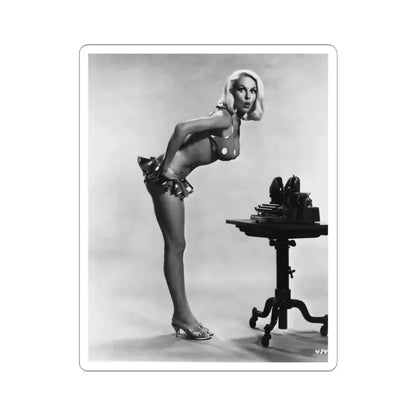 Joi Lansing #178 (Vintage Female Icon) STICKER Vinyl Kiss-Cut Decal 4 Inch White - The Sticker Space