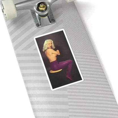 Joi Lansing #186 (Vintage Female Icon) STICKER Vinyl Kiss-Cut Decal - The Sticker Space