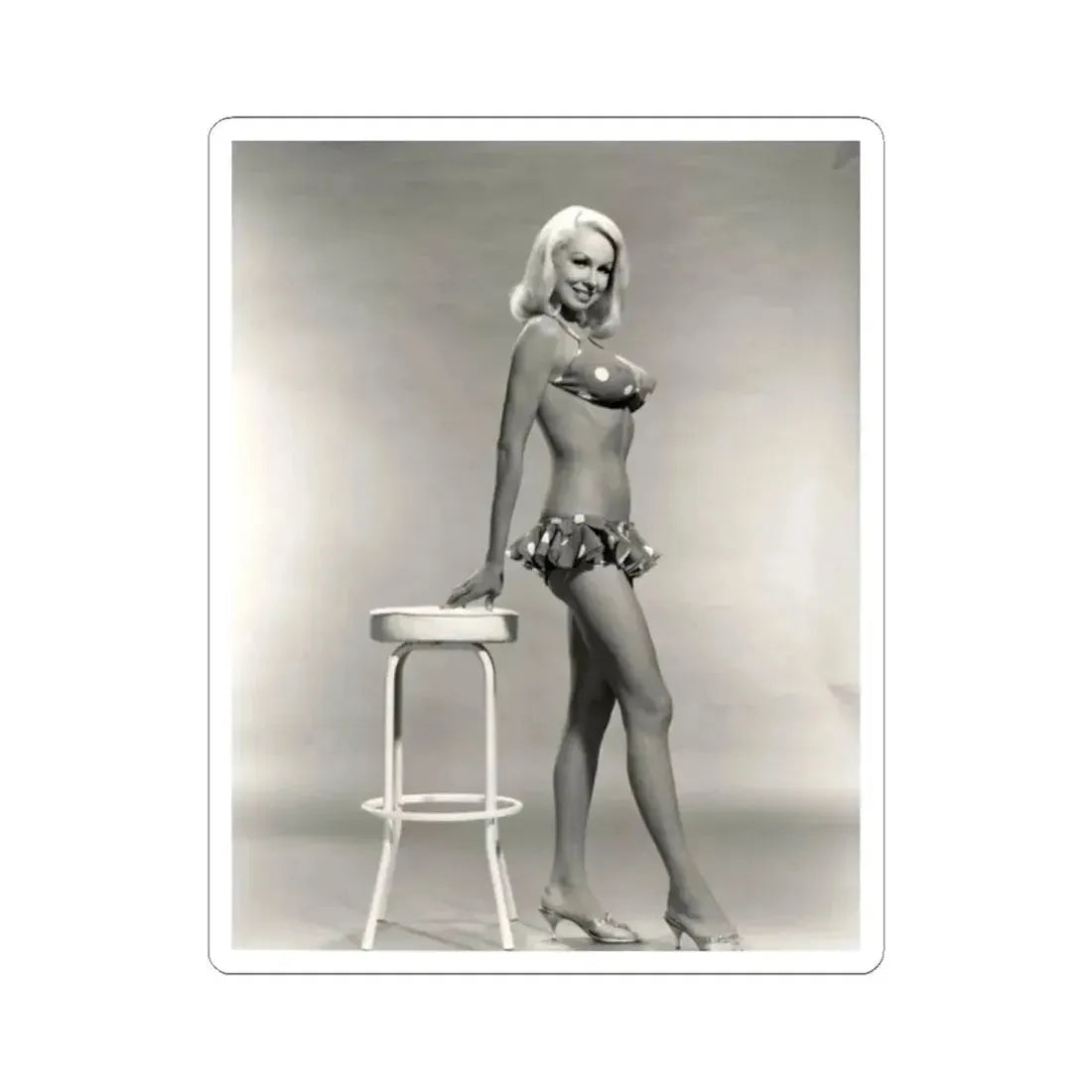 Joi Lansing #191 (Vintage Female Icon) STICKER Vinyl Kiss-Cut Decal 2 Inch White - The Sticker Space