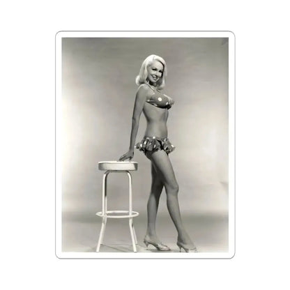 Joi Lansing #191 (Vintage Female Icon) STICKER Vinyl Kiss-Cut Decal 3 Inch White - The Sticker Space