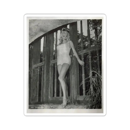 Joi Lansing #62 (Vintage Female Icon) STICKER Vinyl Kiss-Cut Decal 4 Inch White - The Sticker Space