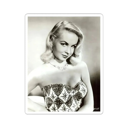 Joi Lansing #92 (Vintage Female Icon) STICKER Vinyl Kiss-Cut Decal 2 Inch White - The Sticker Space