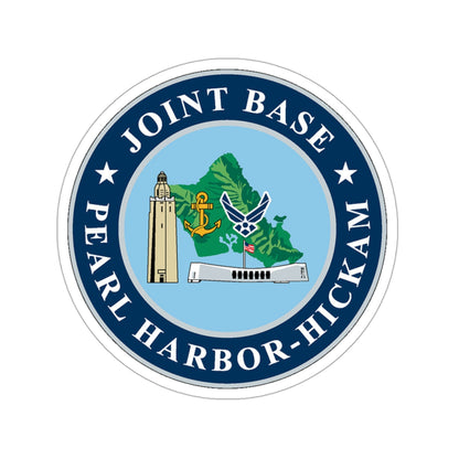 Joint Base Pearl Harbor Hickam (U.S. Navy) STICKER Vinyl Die-Cut Decal-3 Inch-The Sticker Space