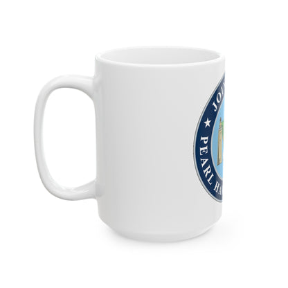 Joint Base Pearl Harbor Hickam (U.S. Navy) White Coffee Mug-The Sticker Space