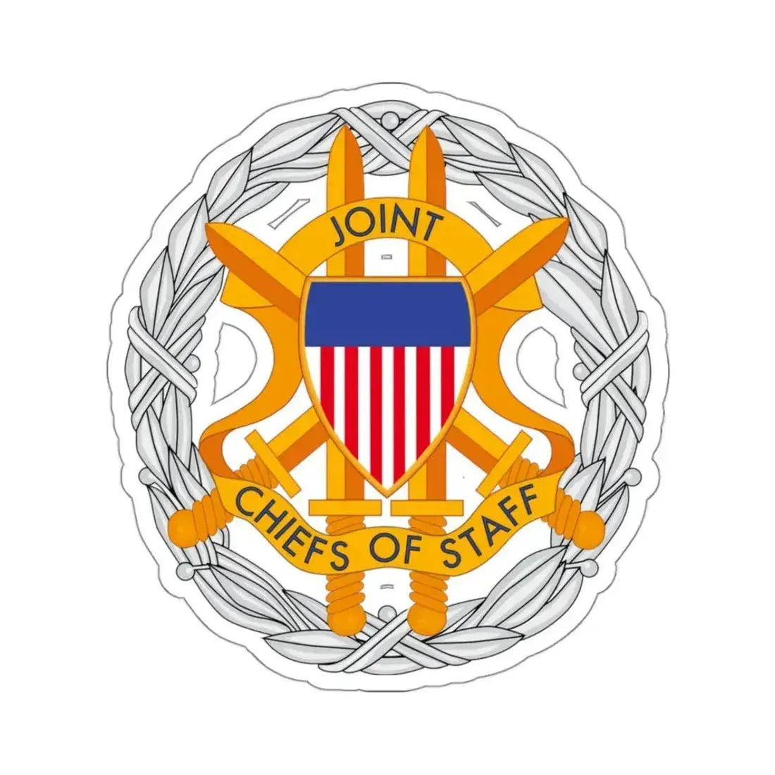 Joint Chiefs of Staff - STICKER Vinyl Kiss-Cut Decal 3 Inch White - The Sticker Space