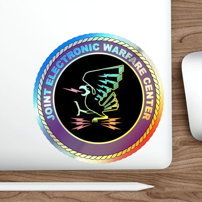 Joint Electronic Warfare Center JEWC (U.S. Air Force) Holographic STICKER Die-Cut Vinyl Decal-The Sticker Space