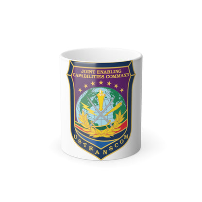 Joint Enabling Capabilities Command USTRANSCOM (U.S. Navy) Color Changing Mug 11oz-11oz-The Sticker Space