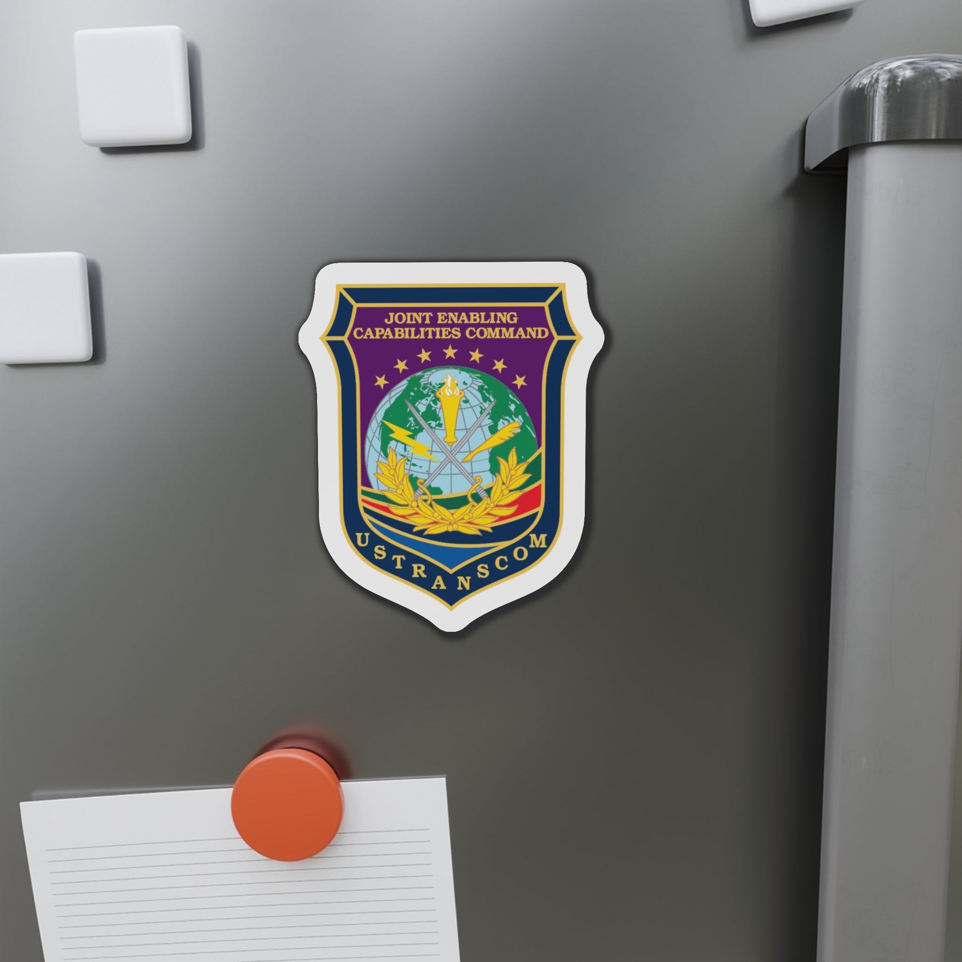 Joint Enabling Capabilities Command USTRANSCOM (U.S. Navy) Die-Cut Magnet-The Sticker Space