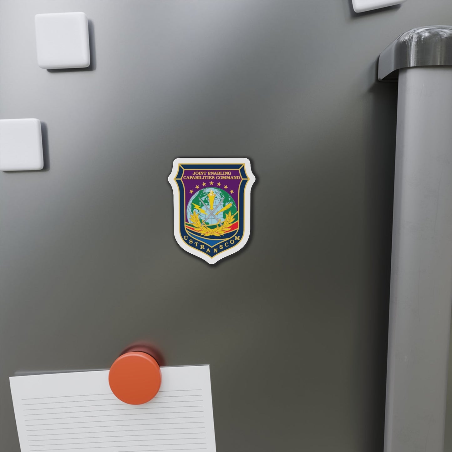 Joint Enabling Capabilities Command USTRANSCOM (U.S. Navy) Die-Cut Magnet-The Sticker Space