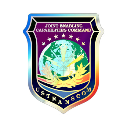 Joint Enabling Capabilities Command USTRANSCOM (U.S. Navy) Holographic STICKER Die-Cut Vinyl Decal-2 Inch-The Sticker Space