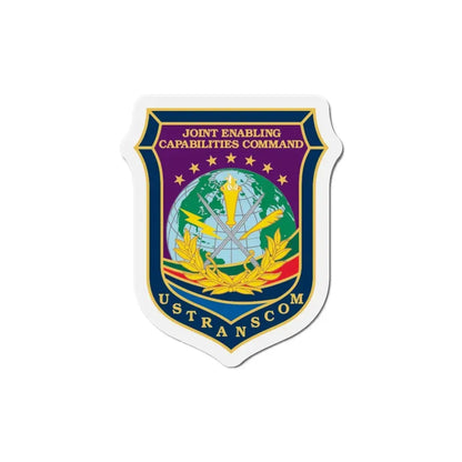 Joint Enabling Capabilities Command USTRANSCOM (U.S. Navy) Refrigerator Magnet 6 Inch - The Sticker Space