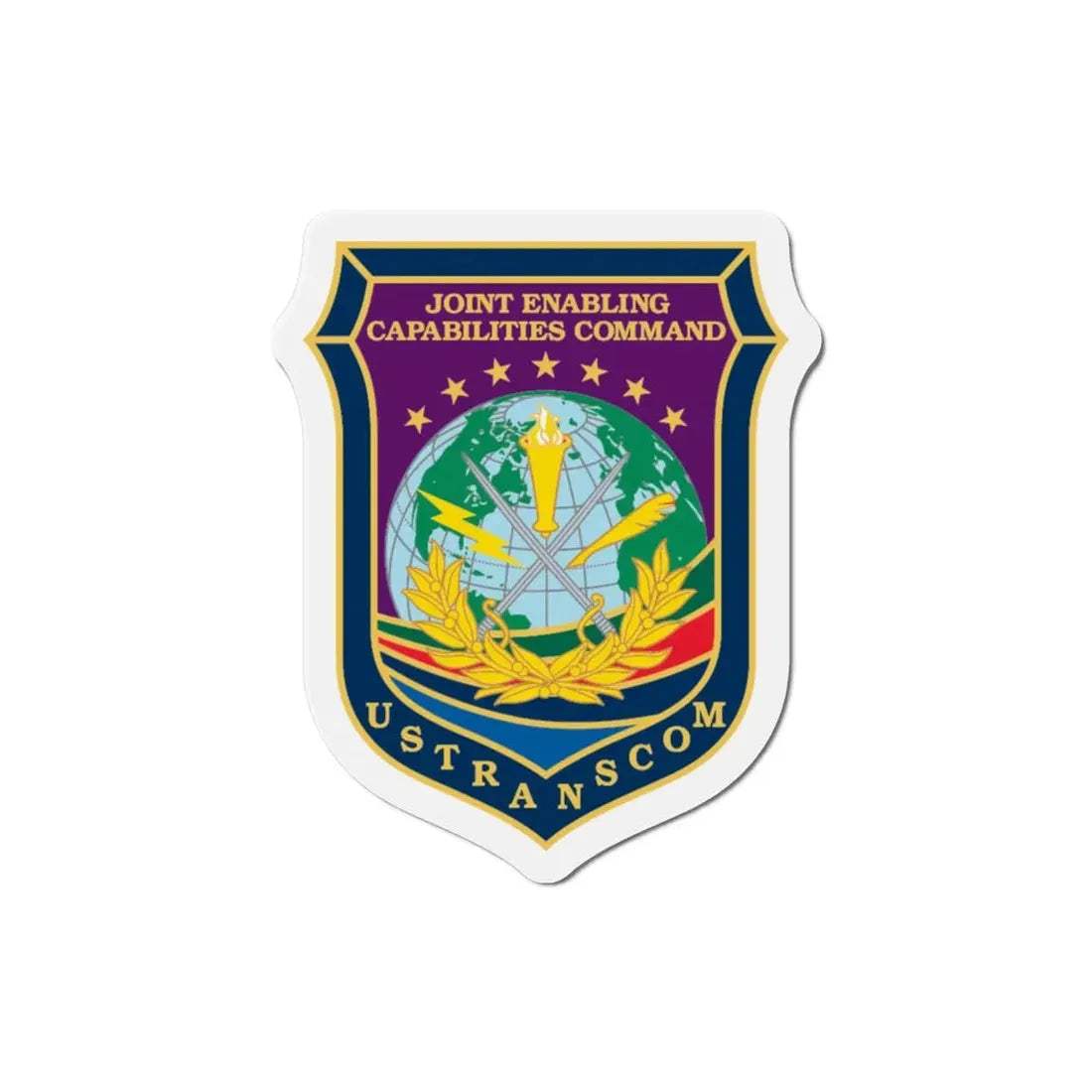 Joint Enabling Capabilities Command USTRANSCOM (U.S. Navy) Refrigerator Magnet - The Sticker Space