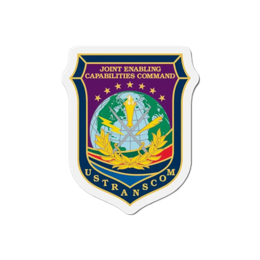 Joint Enabling Capabilities Command USTRANSCOM (U.S. Navy) Refrigerator Magnet - The Sticker Space