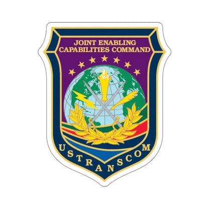 Joint Enabling Capabilities Command USTRANSCOM (U.S. Navy) STICKER Vinyl Kiss-Cut Decal 6 Inch White - The Sticker Space