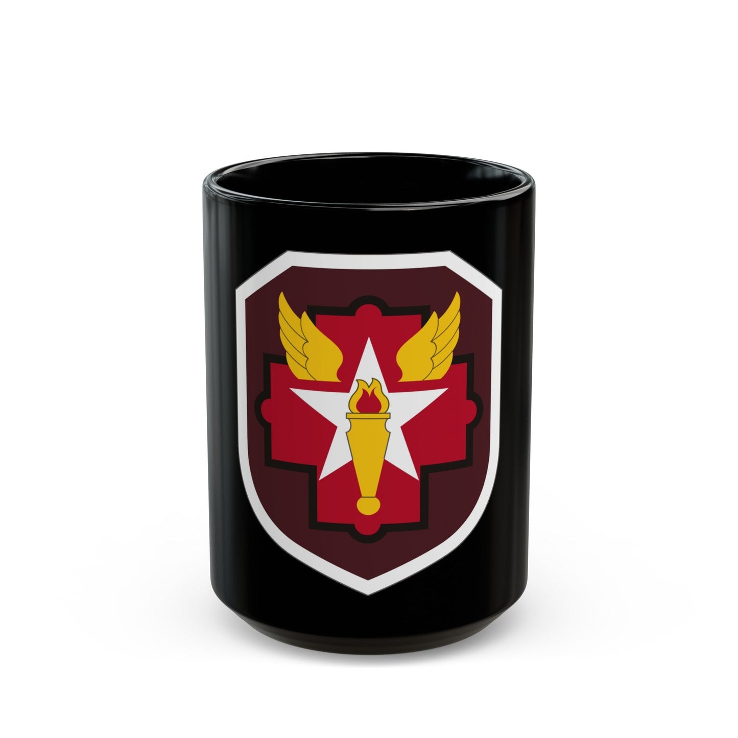 Joint Military Medical Command US (U.S. Army) Black Coffee Mug-15oz-The Sticker Space