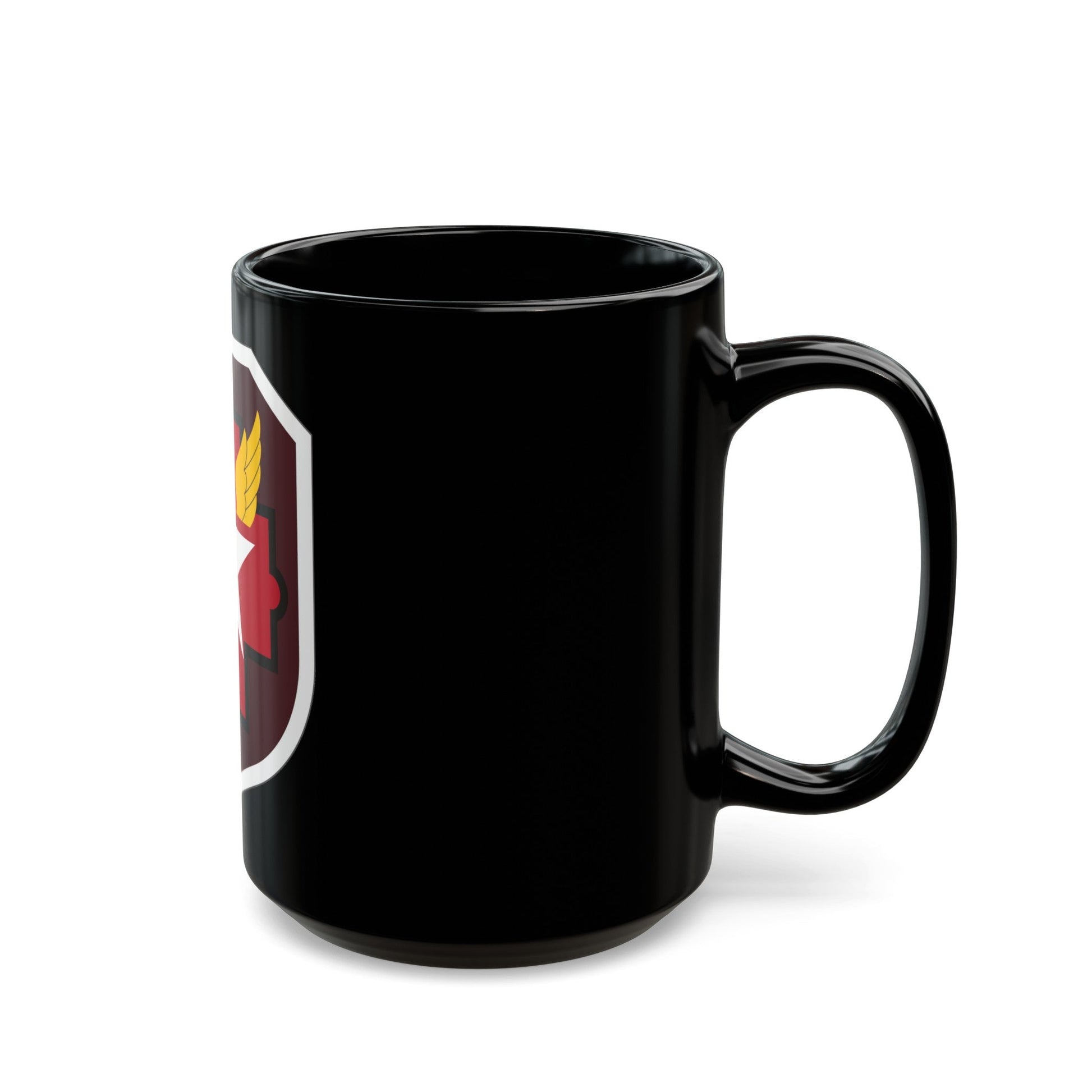 Joint Military Medical Command US (U.S. Army) Black Coffee Mug-The Sticker Space