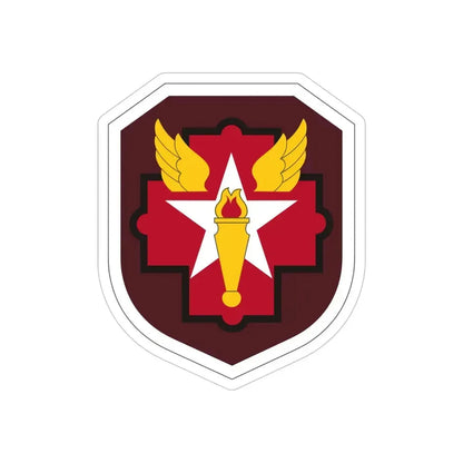 Joint Military Medical Command US (U.S. Army) REVERSE PRINT Transparent Die-Cut STICKER 6 Inch Die-Cut Transparent - The Sticker Space