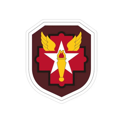 Joint Military Medical Command US (U.S. Army) REVERSE PRINT Transparent Die-Cut STICKER - The Sticker Space