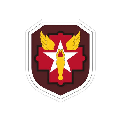 Joint Military Medical Command US (U.S. Army) REVERSE PRINT Transparent Die-Cut STICKER - The Sticker Space