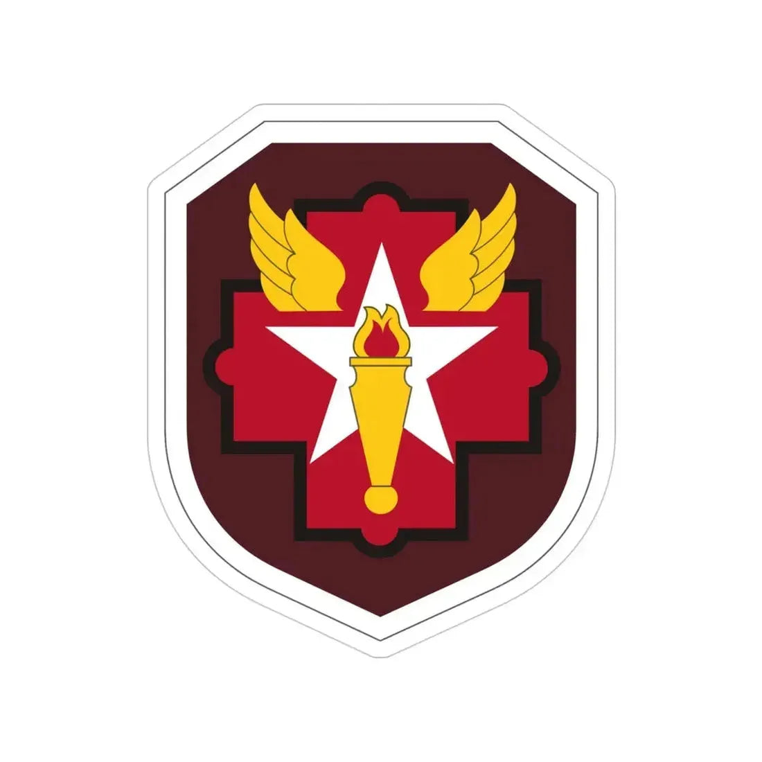 Joint Military Medical Command US (U.S. Army) Transparent STICKER Die-Cut Vinyl Decal 4 Inch - The Sticker Space