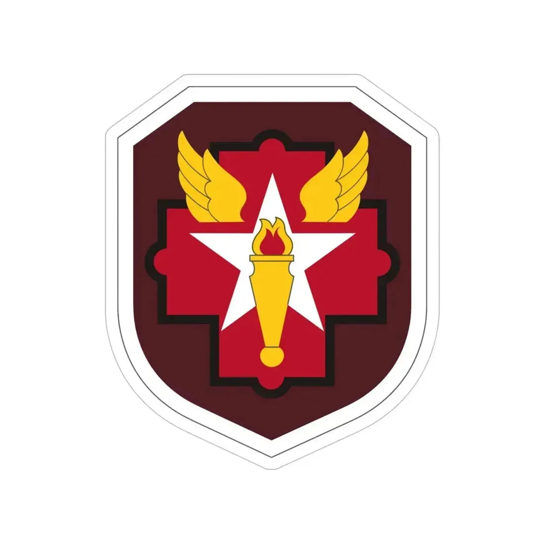 Joint Military Medical Command US (U.S. Army) Transparent STICKER Die-Cut Vinyl Decal 5 Inch - The Sticker Space