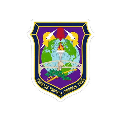 Joint Planning Support (U.S. Army) REVERSE PRINT Transparent Die-Cut STICKER - The Sticker Space