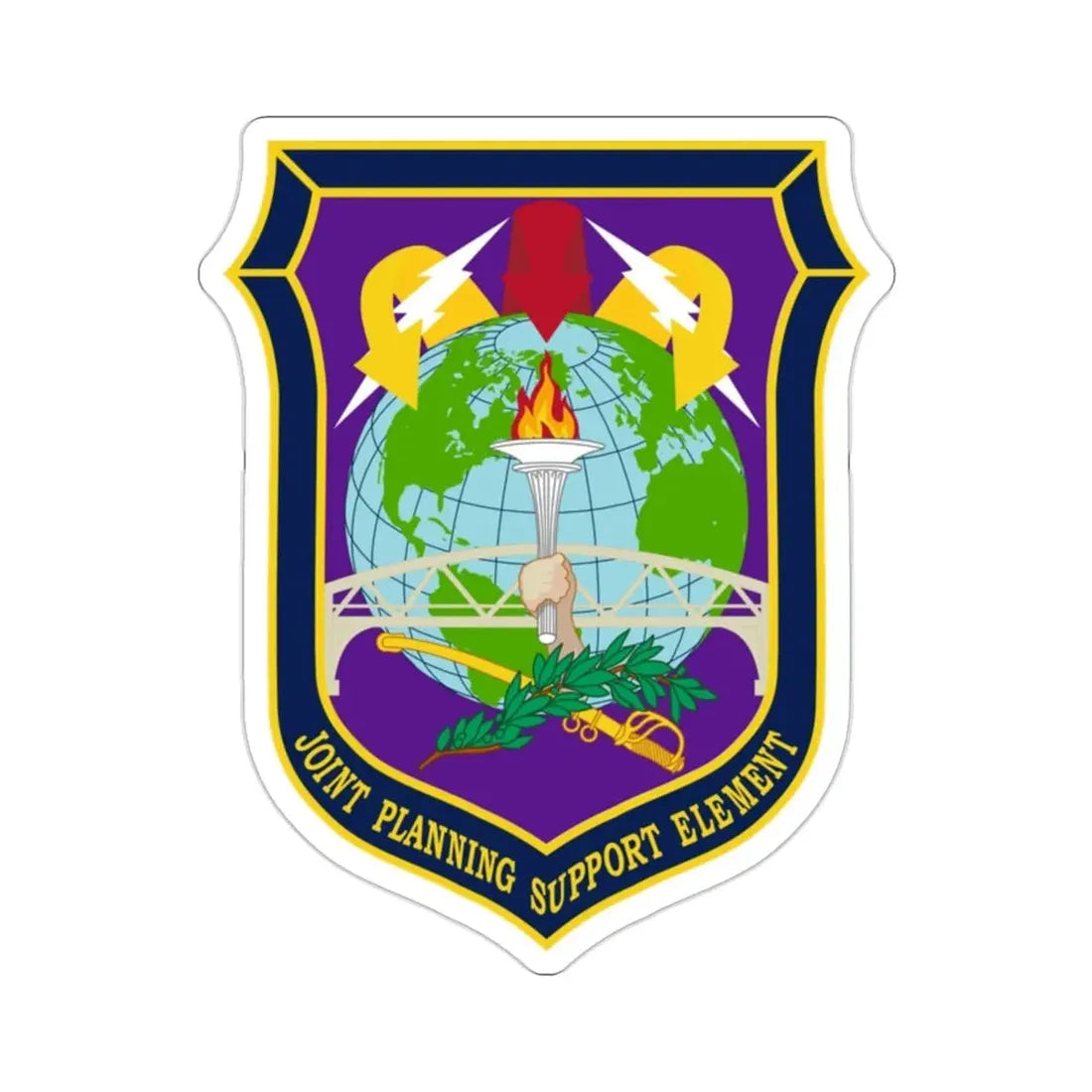 Joint Planning Support (U.S. Army) STICKER Vinyl Die-Cut Decal - The Sticker Space
