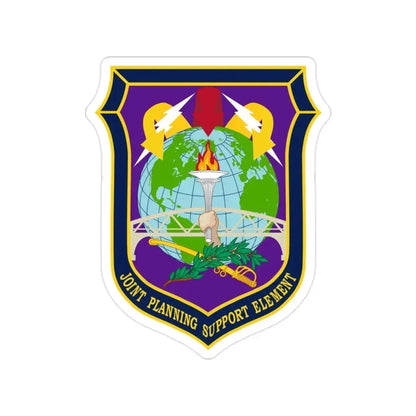 Joint Planning Support (U.S. Army) Transparent STICKER Die-Cut Vinyl Decal 2 Inch - The Sticker Space