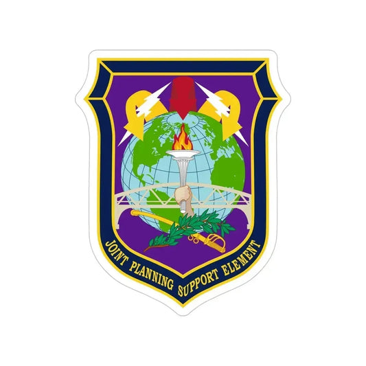 Joint Planning Support (U.S. Army) Transparent STICKER Die-Cut Vinyl Decal 6 Inch - The Sticker Space