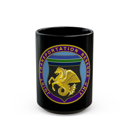 Joint Transportation Reserve Unit (U.S. Army) Black Coffee Mug-15oz-The Sticker Space