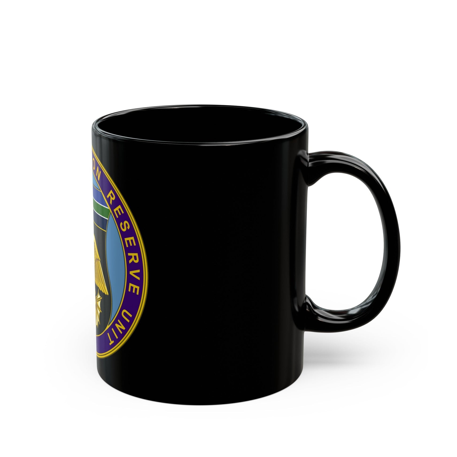 Joint Transportation Reserve Unit (U.S. Army) Black Coffee Mug-The Sticker Space