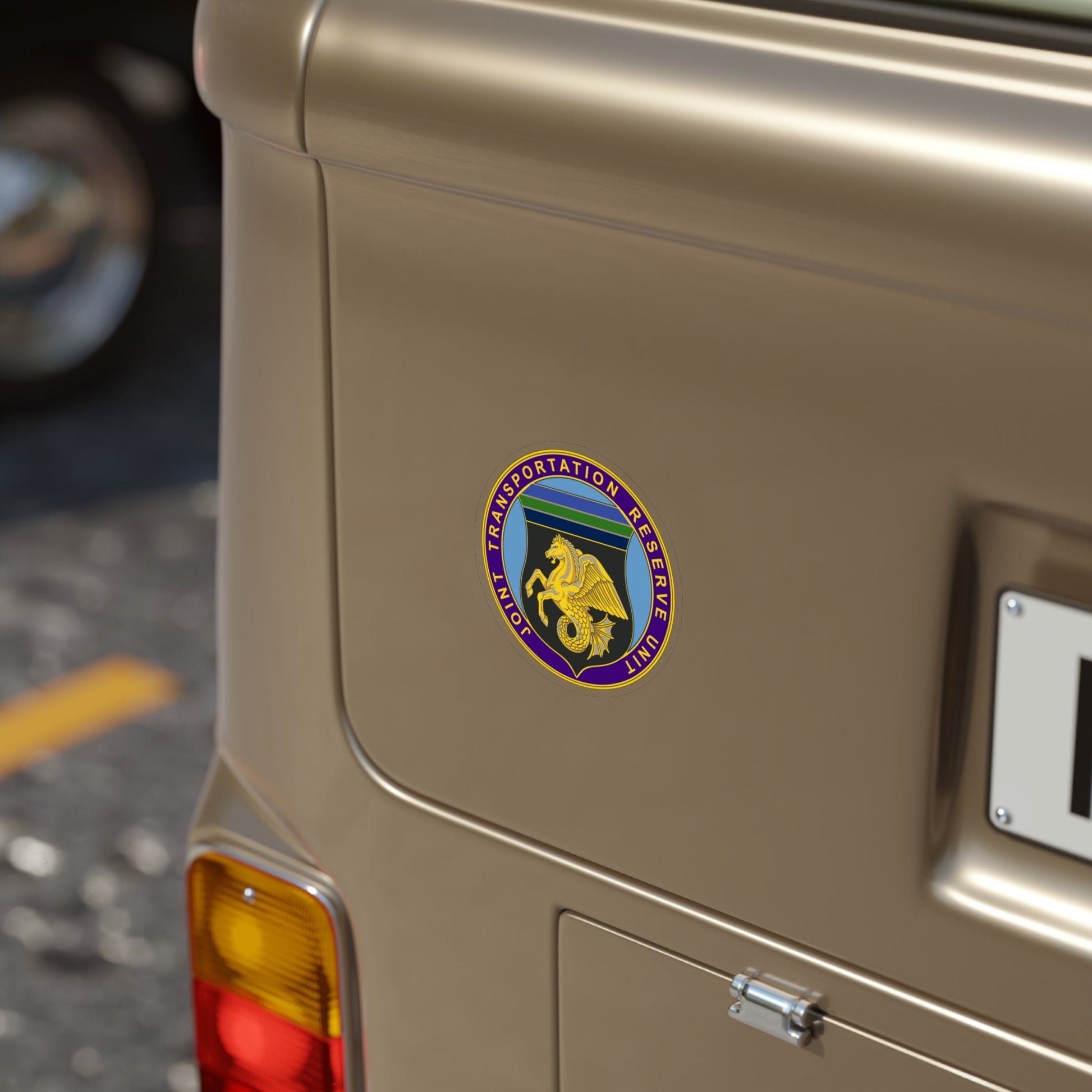 Joint Transportation Reserve Unit (U.S. Army) Transparent STICKER Die-Cut Vinyl Decal-The Sticker Space