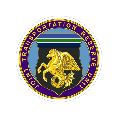 Joint Transportation Reserve Unit (U.S. Army) Transparent STICKER Die-Cut Vinyl Decal-5 Inch-The Sticker Space