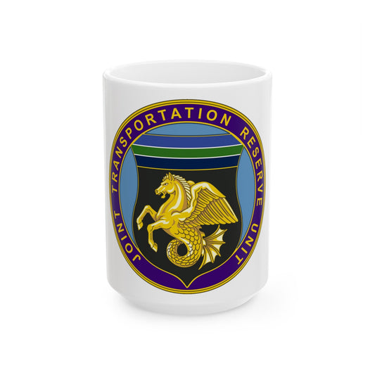 Joint Transportation Reserve Unit (U.S. Army) White Coffee Mug-15oz-The Sticker Space