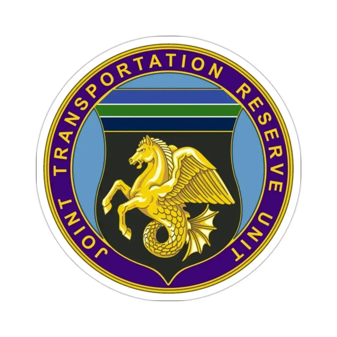 Joint Transportation Reserve Unit (U.S. Army) STICKER Vinyl Die-Cut Decal 2 Inch - The Sticker Space
