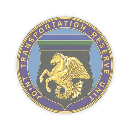 Joint Transportation Reserve Unit (U.S. Army) STICKER Vinyl Kiss-Cut Decal 6 Inch Transparent - The Sticker Space