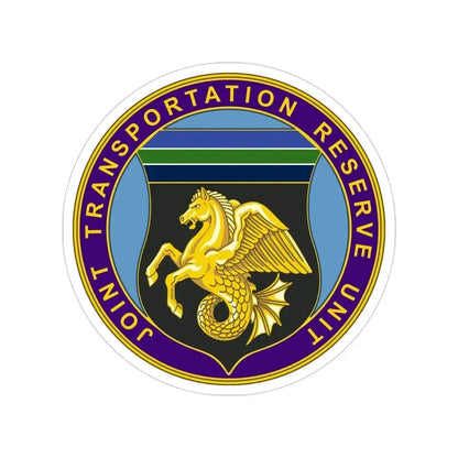 Joint Transportation Reserve Unit (U.S. Army) Transparent STICKER Die-Cut Vinyl Decal 4 Inch - The Sticker Space