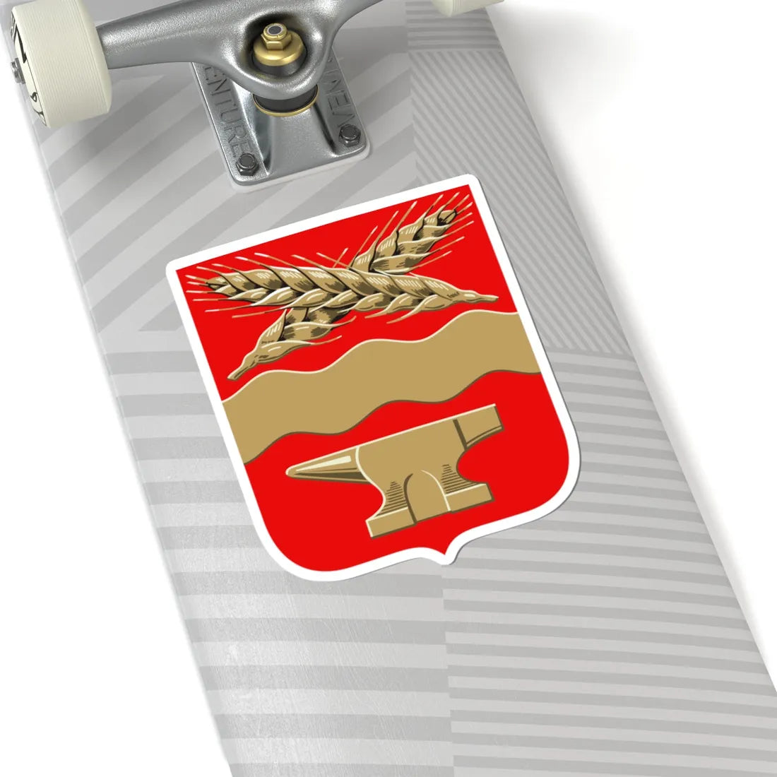 Jokioinen.vaakuna (Finland) (Coat of Arms) STICKER Vinyl Kiss-Cut Decal - The Sticker Space