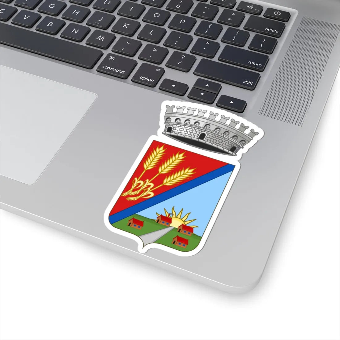 Jolanda di Savoia-Stemma (Italy) (Coat of Arms) STICKER Vinyl Kiss-Cut Decal - The Sticker Space