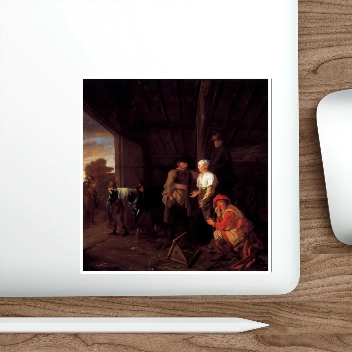 SKU:24986516924643529834 Sticker types:White Shape:Die-Cut Sizes:5" × 5"
