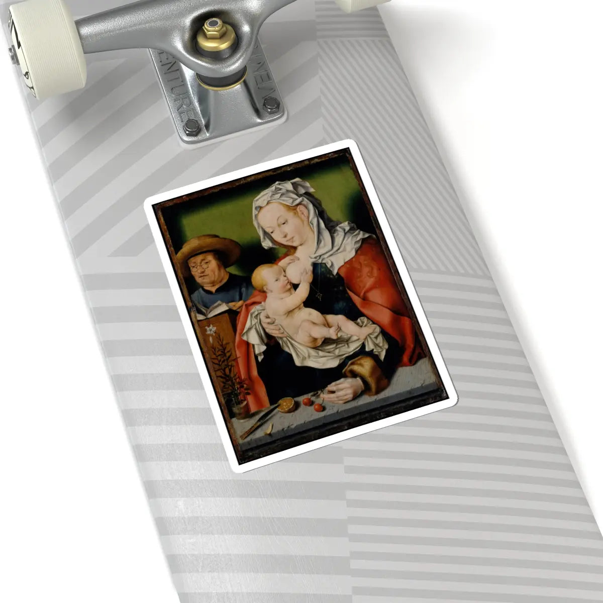 SKU:TSS-STICK-JSVN-6X6-18 Sizes:6" × 6" Types:White