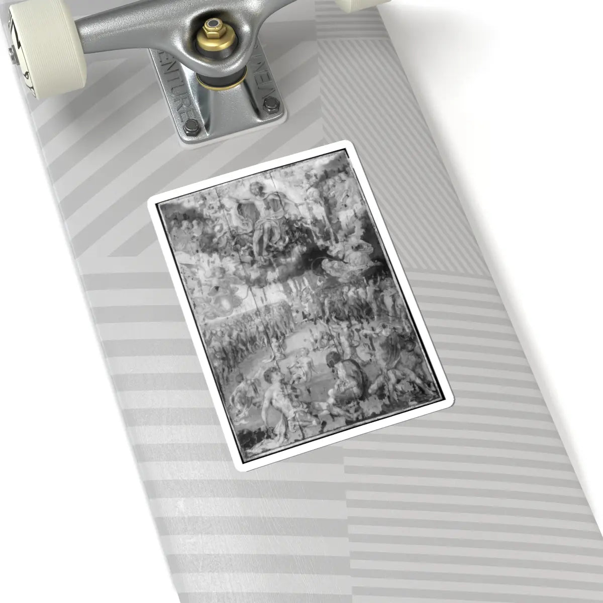 SKU:TSS-STICK-JSVN-6X6-23 Sizes:6" × 6" Types:White
