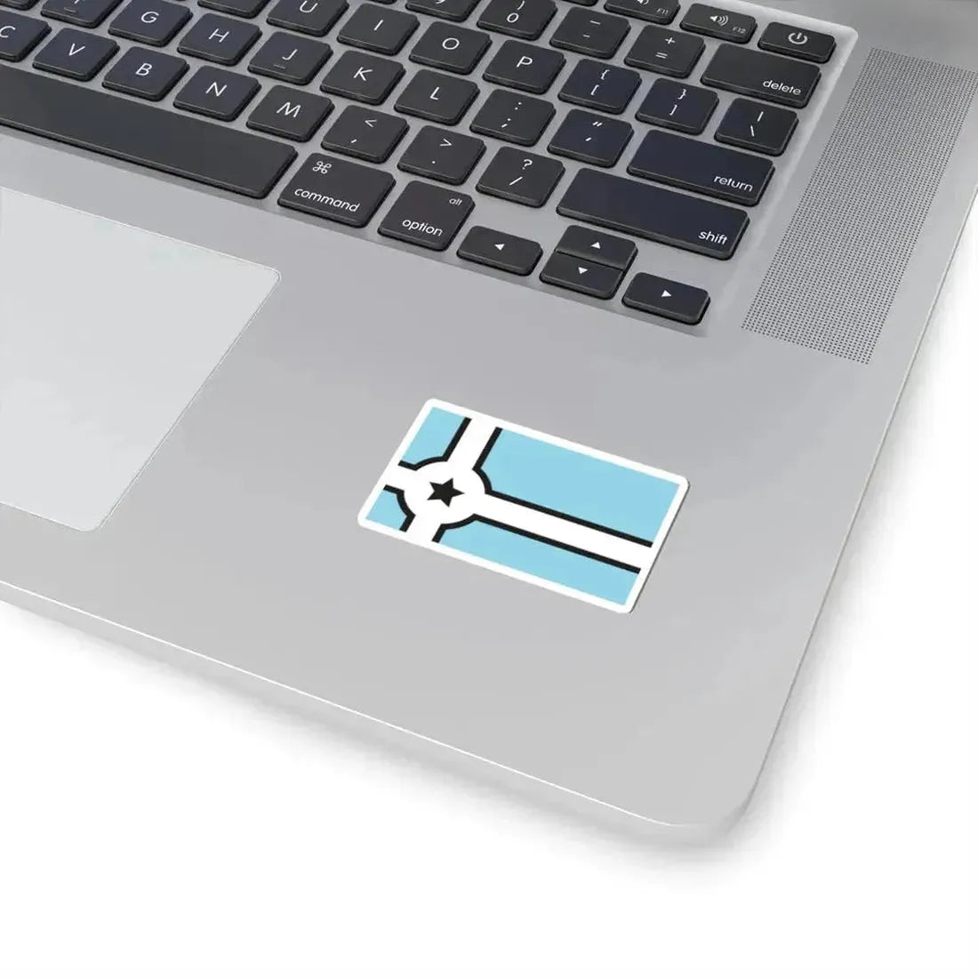 Joplin Missouri Crossroads flag proposal (United States) STICKER Vinyl Kiss-Cut Decal - The Sticker Space