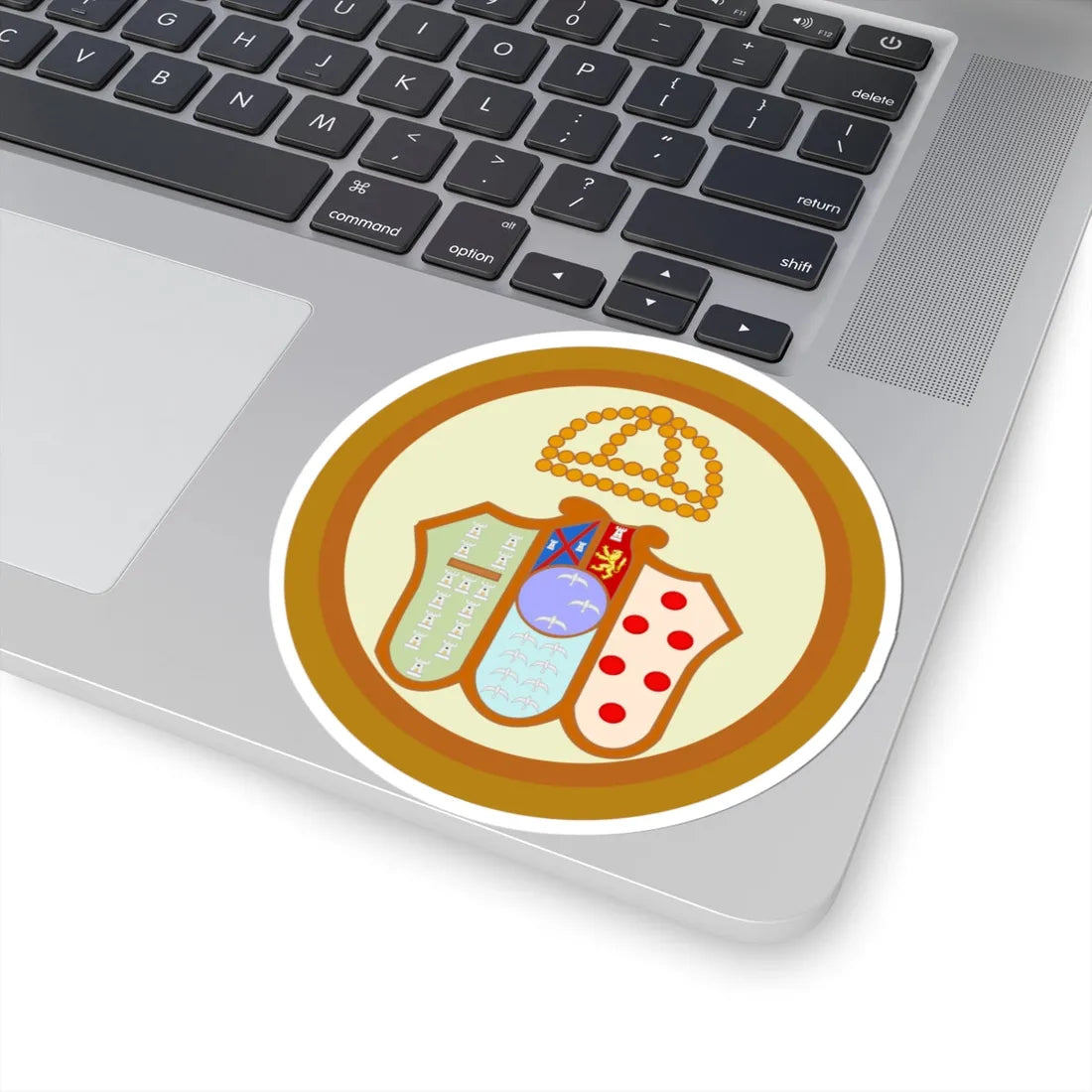 Joppolo Giancaxio-Stemma (Italy) (Coat of Arms) STICKER Vinyl Kiss-Cut Decal - The Sticker Space