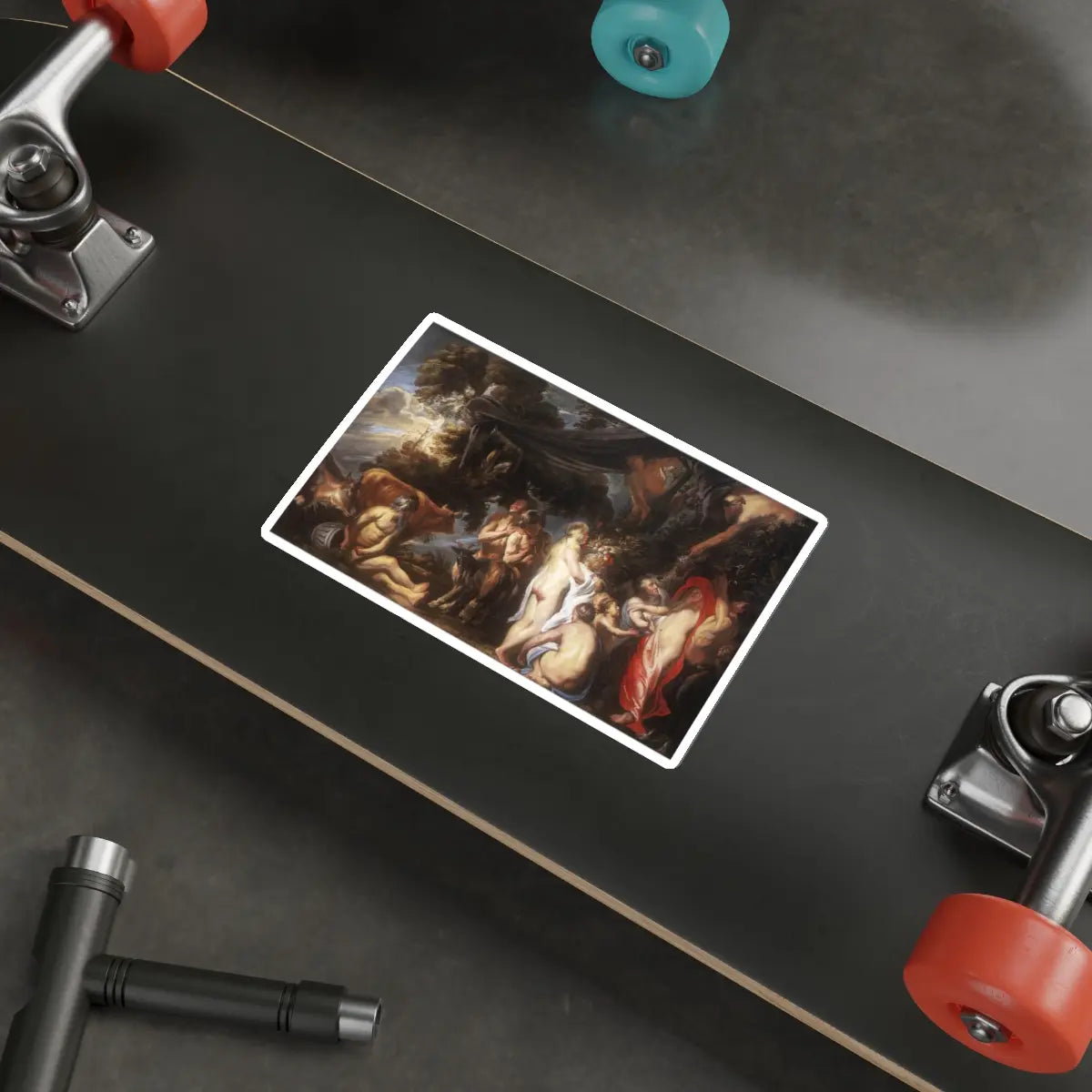 SKU:14519699719431691991 Sticker types:White Shape:Die-Cut Sizes:6" × 6"
