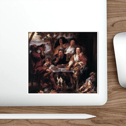 SKU:20687353595676453487 Sticker types:White Shape:Die-Cut Sizes:5" × 5"