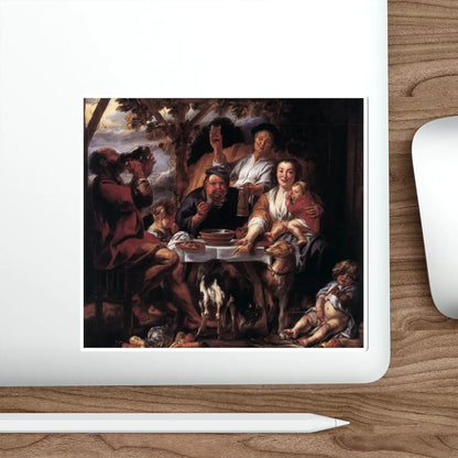 SKU:22485428719576620428 Sticker types:White Shape:Die-Cut Sizes:6" × 6"